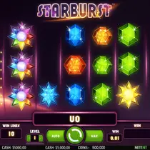 RoyalGame - Starburst Slot Game - NetEnt