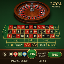 RoyalGame - Roulette - European and American Variants